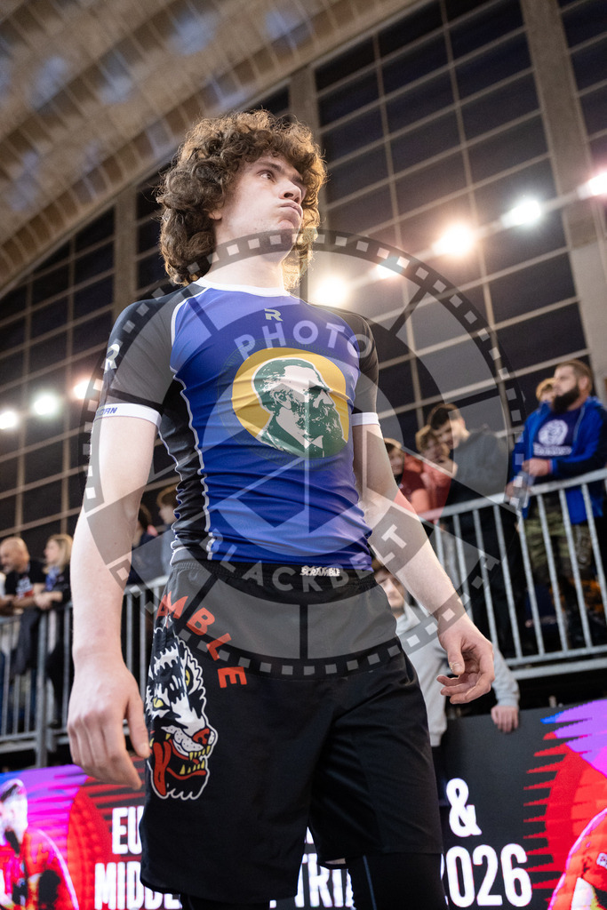 20260214PBB2698 | Fighters compete during the ADCC European Trials  competition day 1 in Belgrade, Serbia, on February 14, 2026.