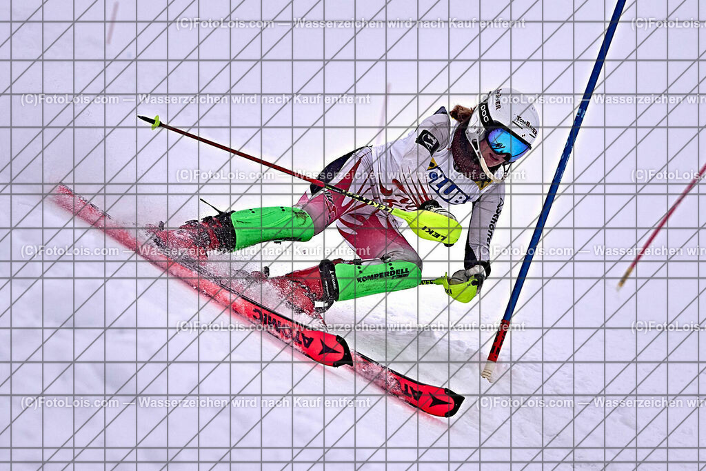 ALP1300_NW-OAC-SL-I_Hochkar_Haidler Julia | (C)FotoLois.com, Alois Spandl. NÖ Raiffeisen-Club NachwuchsCup & OstalpenCup, Hochkar, Slalom, So 7. Januar 2024.