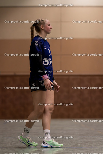 Handball I Damen I Saison 2025-2026 I Verbandsliga Süd I 15. Spieltag I HSG Kalkberg 06 - HSG Holsteinische Schweiz 243 | Franziska Hänisch (3, HSG Kalkberg 06) - Realisiert mit Pictrs.com