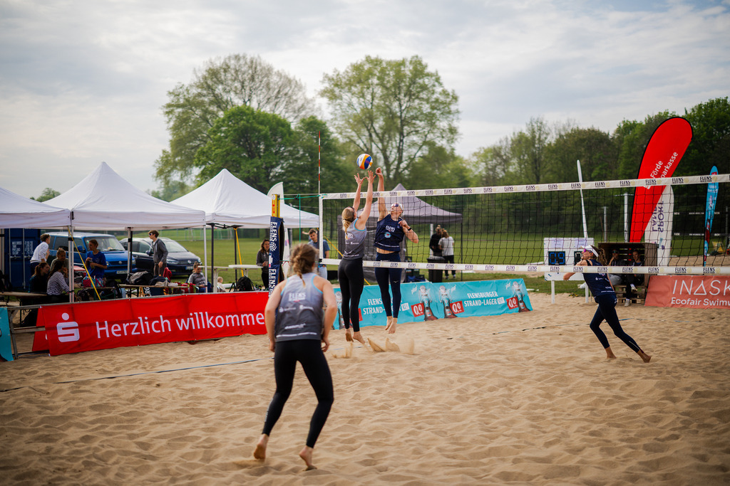 Beachvolleyball I Saison 2026 I FLENS Beach-Tour I 1. Turnier I Nordmarksportfeld | Jasper Lorenz Fotografie - Realisiert mit Pictrs.com