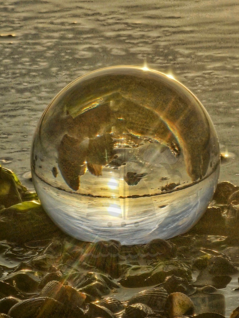 Glaskugel-Lensball | Glaskugel bilder Lens all Nordsee Christallbilder  - Realisiert mit Pictrs.com