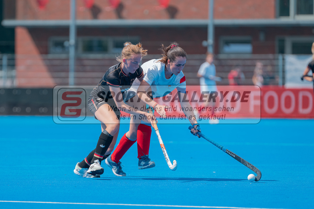 HK_20230710_2-22 | Euro Hockey WU18 France - Germany Championship Girls &amp; Boys am 10.7.2023 CHTC , Krefeld ,