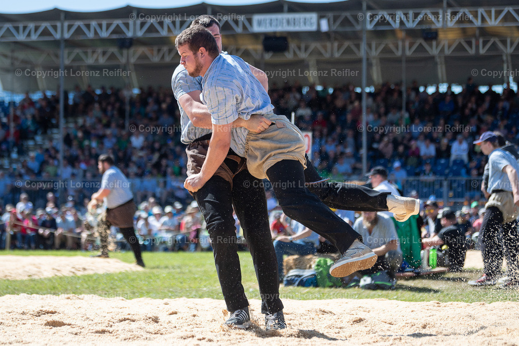 Schwingen -  St.Galler Kantonal 2024 | Grabs, 26.5.24, Schwingen - St.Galler Kantonal.