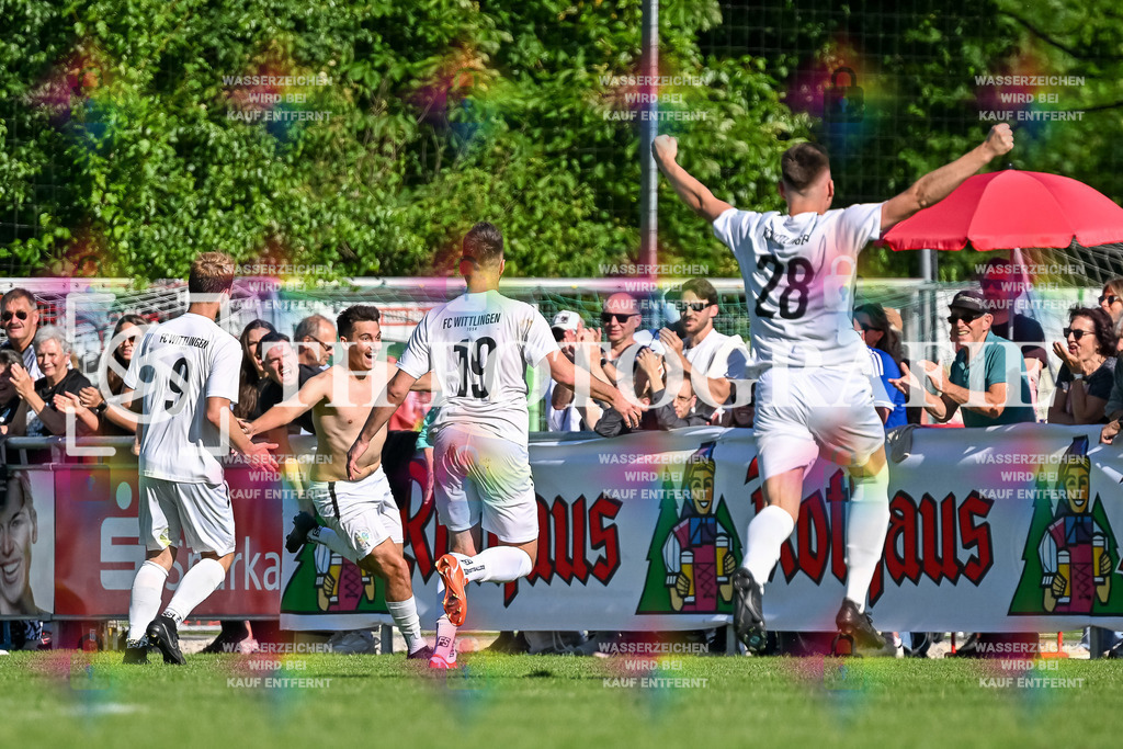 GER, FC Zell - FC Wittlingen, Fussball, Rothaus Bezirkpokal, Finale, Saison 2024/2025, 29.05.2025 | GER, FC Zell - FC Wittlingen, Fussball, Rothaus Bezirkpokal, Finale, Saison 2024/2025, 29.05.2025Foto: TH Fotografie/Thomas Hess