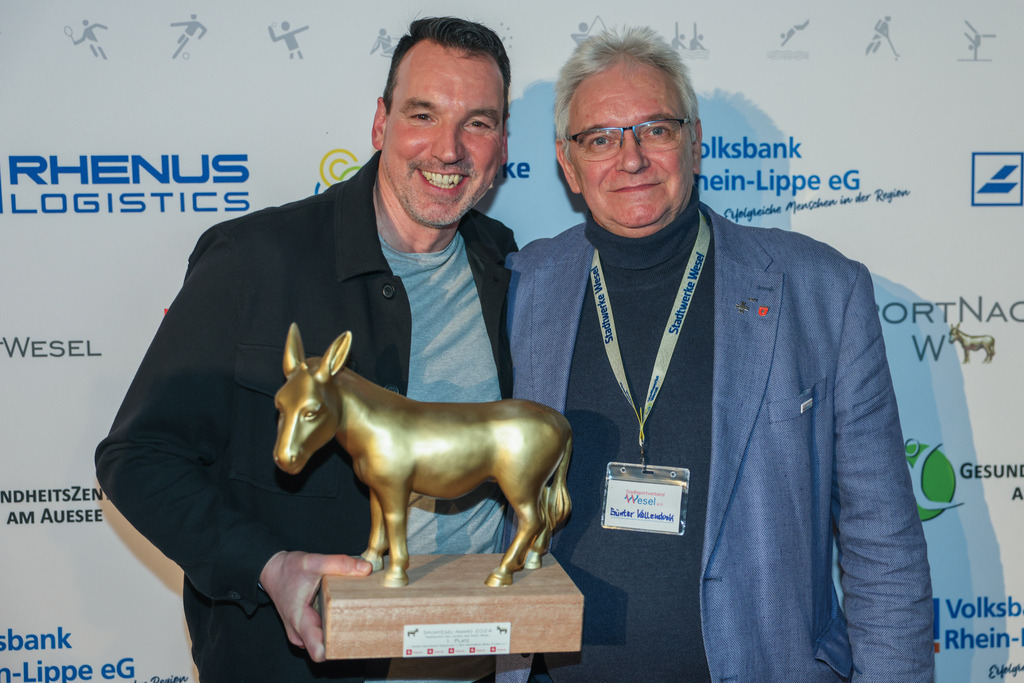 top-top.de250214-293 | Die 3. Weseler SportNacht, die große Sportgala mit Ehrungen der Weseler Sportler des Jahres 2024 findet am Freitag, den 14.02.2025 im Festzelt an der Rheinpromenade statt.Foto: Erwin Pottgiesser