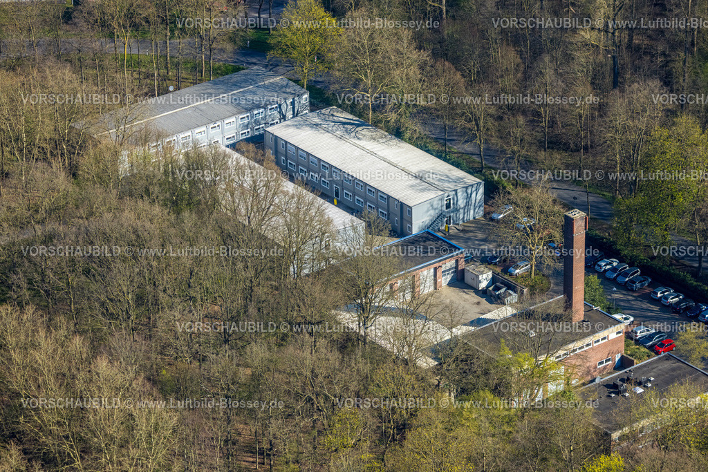 Nordkirchen250401073 | Luftbild, Wohncontainer für Studenten, Am Schlosspark, Nordkirchen, Münsterland, Nordrhein-Westfalen, Deutschland