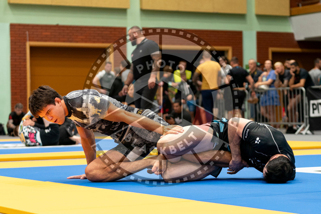 20230916PBB1648 | Fighters compete during the grappling tournement ADCC Trials (European, Middle East and African Championship) in Warsaw, Poland, on September 16, 2023.