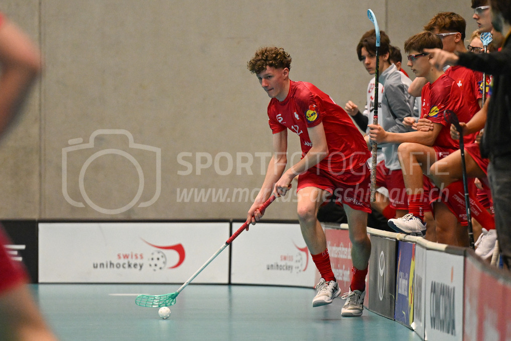 Switzerland B U19 vs Switzerland U19 - 4. February 2024 | Switzerland B U19 vs Switzerland U19
U19 Men International Matches in Switzerland
GoEasy Arena, Siggenthal Station
Switzerland defender #12 Janik Kürschner.
Credit: Markus Aeschimann | <a href="https://www.markus-aeschimann.ch">Sportfotografie Markus Aeschimann</a> | <a href="https://www.instagram.com/sportfotografie.aeschimann">@sportfotografie.aeschimann</a> - Realisiert mit Pictrs.com