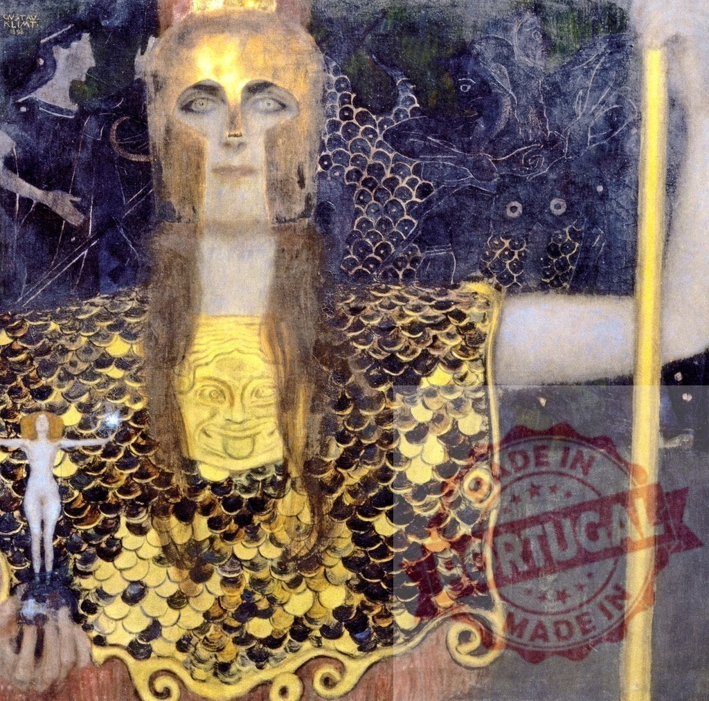 Gustav Klimt's Pallas Athena (1898) famous painting. Original from Wikimedia Commons. Digitally enhanced by rawpixel. | Gustav Klimt's Pallas Athena (1898) famous painting. Original from Wikimedia Commons. Digitally enhanced by rawpixel. - Realisiert mit Pictrs.com