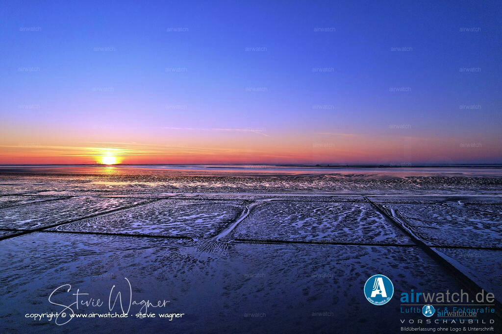 Luftbilder Nordfriesland, Nordstrand, Elisabeth-Sophien-Koog, Wattenmeer, Landgewinnung, Küstenschutz | Luftbild, Nordfriesland, Nordstrand, Elisabeth-Sophien-Koog, Wattenmeer, Landgewinnung, Küstenschutz