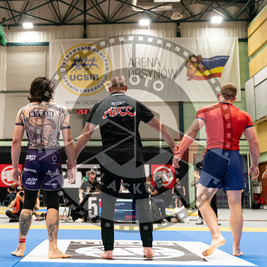 20230916PBB7390 | Fighters compete during the grappling tournement ADCC Trials (European, Middle East and African Championship) in Warsaw, Poland, on September 16, 2023.