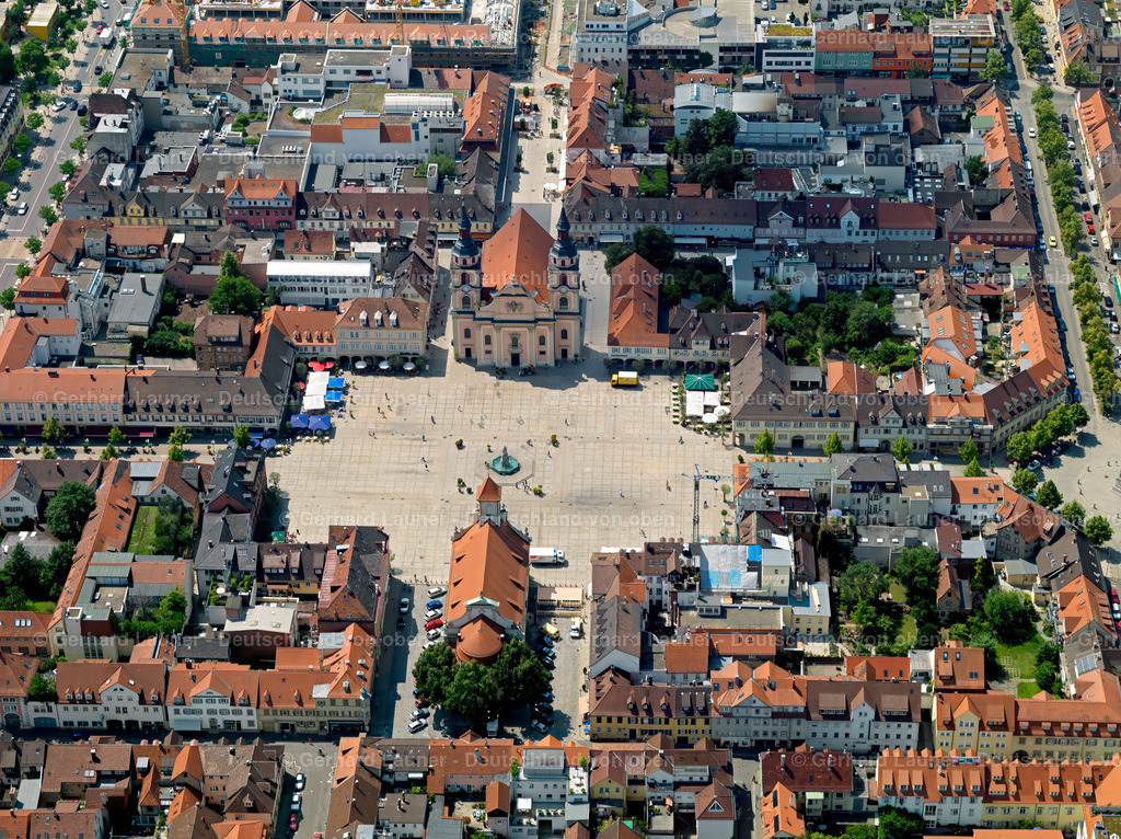 2742401 | Marktplatz, Ludwigsburg, Nachtaufnahme