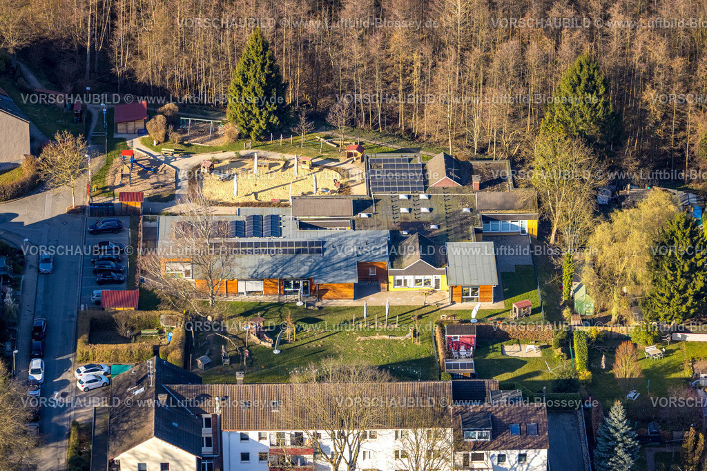 Herdecke260304172 | Luftbild, Kita Kirchende, Westende, Herdecke, Ruhrgebiet, Nordrhein-Westfalen, Deutschland