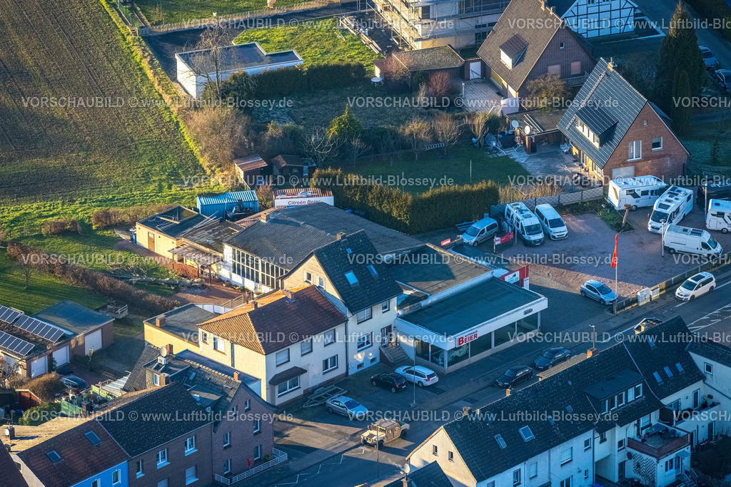 Hamm230206443 | Luftbild, Autohaus Beier, Wohnmobile, Werler Straße, Stadtbezirk Rhynern, Hamm, Ruhrgebiet, Nordrhein-Westfalen, Deutschland