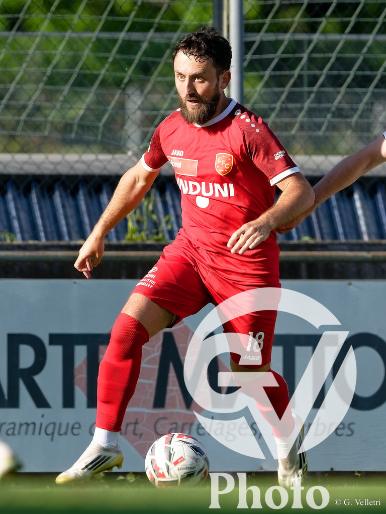 Lancy FC  v Servette FC M-21  - 1ere ligue Classic  | Geneva, Switzerland - April 25 : during the 1ere ligue Classic  match between Lancy FC  and Servette FC M-21  at Stade de Marignac on April 25 , 2026 in Geneva, Switzerland.