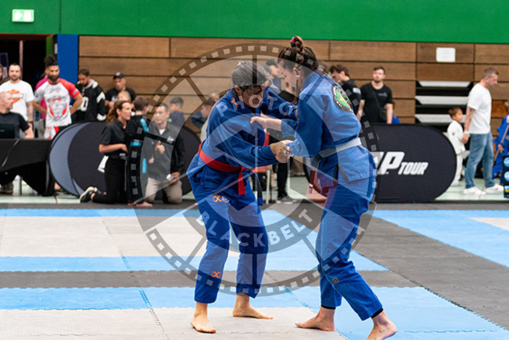 20230826PBB51218 | Fighters compete during the AJP INTLPRO BJJ and grappling competition in Hamburg, Germany, on August 26 2023.