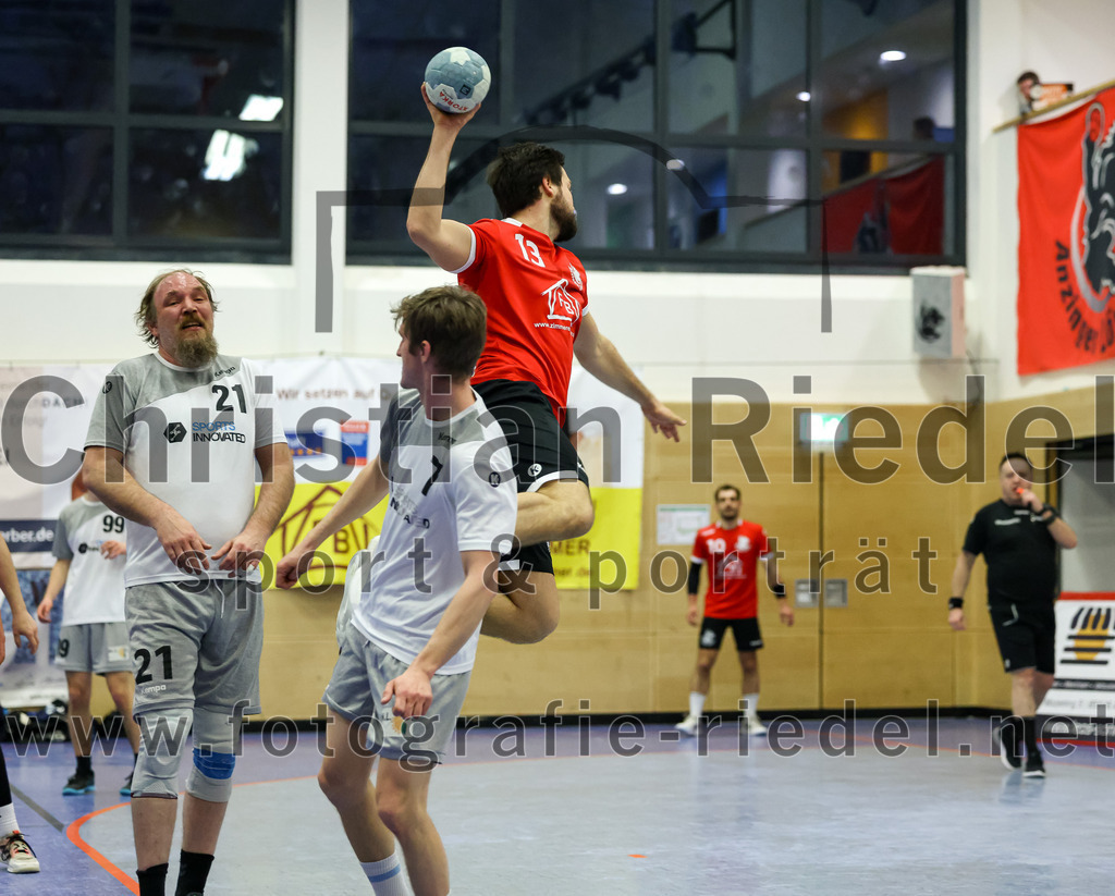 2023-04-01_026_SV_Anzing_gegen_TuS_Prien | Anzing, Deutschland, 01.04.2023:
Handball, Bezirksliga 2022 / 2023, 12. Spieltag, SV Anzing gegen TuS Prien, Endergebnis: 

Foto: Christian Riedel / fotografie-riedel.net