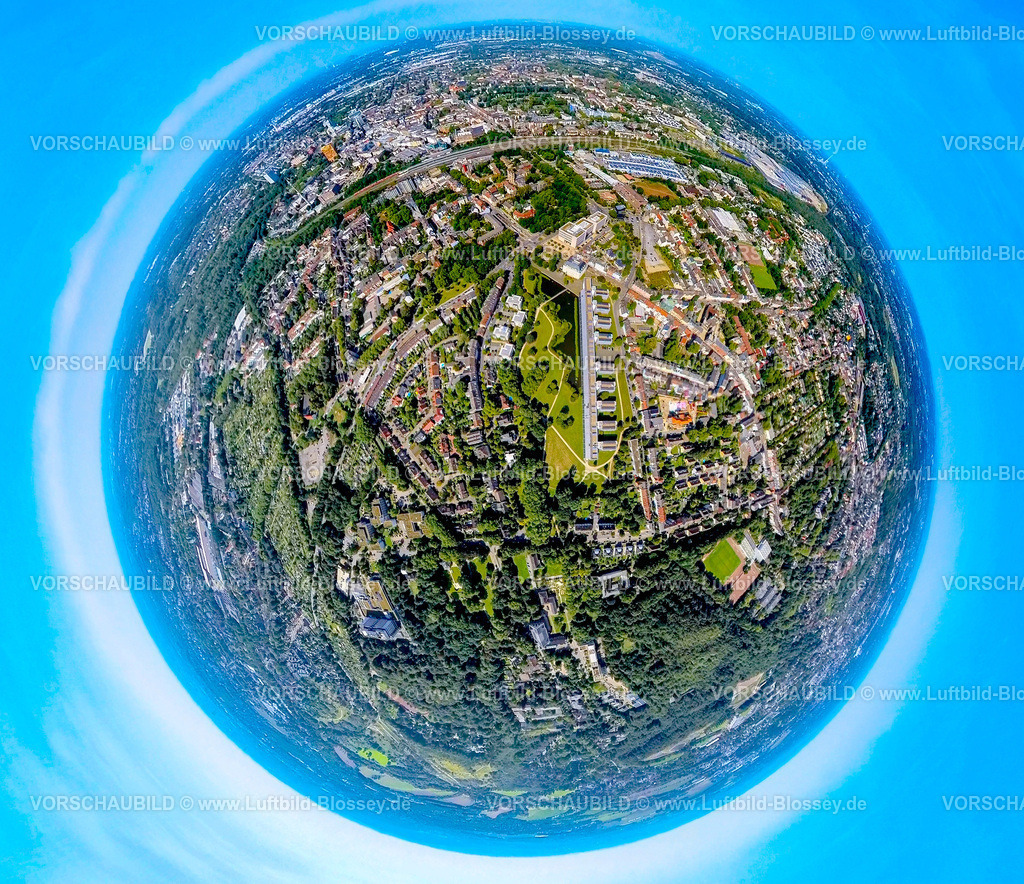Gelsenkirchen240890593Wissenschaftspark | Luftbild, Wissenschaftspark mit See, Amtsgericht und Sozialgericht Gebäude, Erdkugel, Fisheye Aufnahme, Fischaugen Aufnahme, 360 Grad Aufnahme, tiny world, little planet, fisheye Bild, Ückendorf, Gelsenkirchen, Ruhrgebiet, Nordrhein-Westfalen, Deutschland
