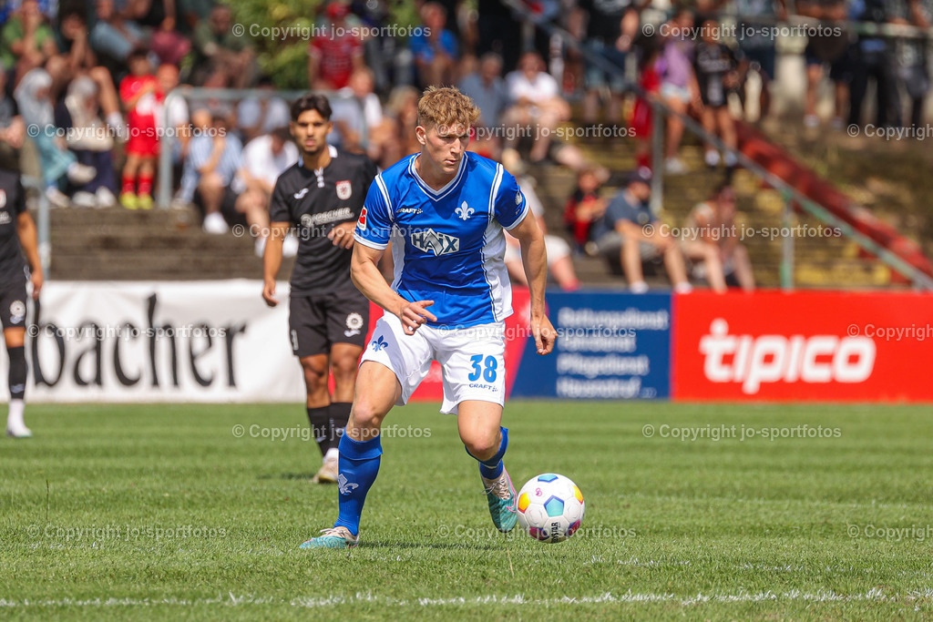 Giessen_Darmstadt (96) | 16.07.2023; Testspiel; Waldstadion Gießen; FC Gießen - SV Darmstadt 98; Ergebnis: 2:0 (0:0)