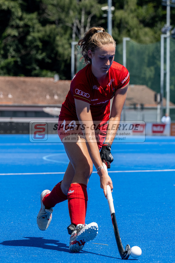 SFE_20230708_0044 | EuroHockey EM U18 Girls Belgium vs Scotland am 08.07.2023 in Krefeld (Gerd-Wellen-Hockeyanlage), Photo: Stephan Fehrmann 2023 (Sports-Gallery)