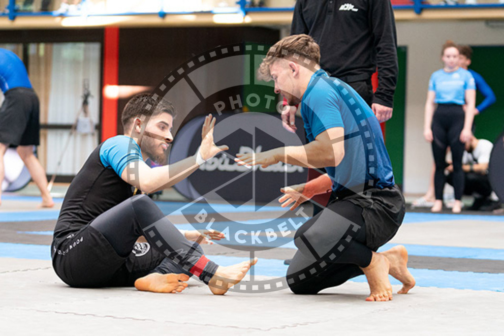 20230826PBB53907 | Fighters compete during the AJP INTLPRO BJJ and grappling competition in Hamburg, Germany, on August 26 2023.
