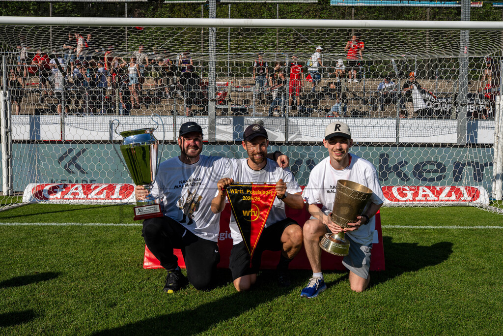 Stuttgarter Kickers vs. SG Sonnenhof Großaspach, Fussball, WFV-Pokal, Finale, 23.05.2026 | Stuttgarter Kickers vs. SG Sonnenhof Großaspach, Fussball, WFV-Pokal, Finale, 23.05.2026