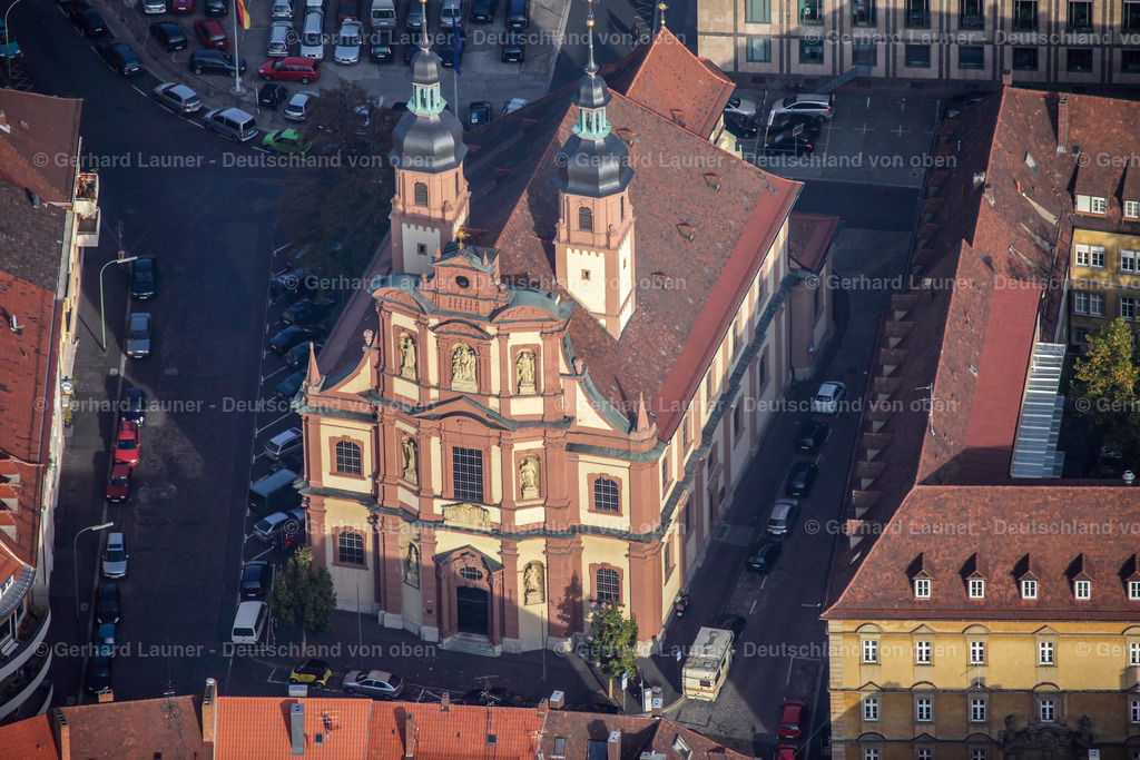 2990007 | St. Peter und Paul ist eine katholische Pfarrkirche im historischen Zentrum von Würzburg und Pfarrei im Stadtviertel Sanderau