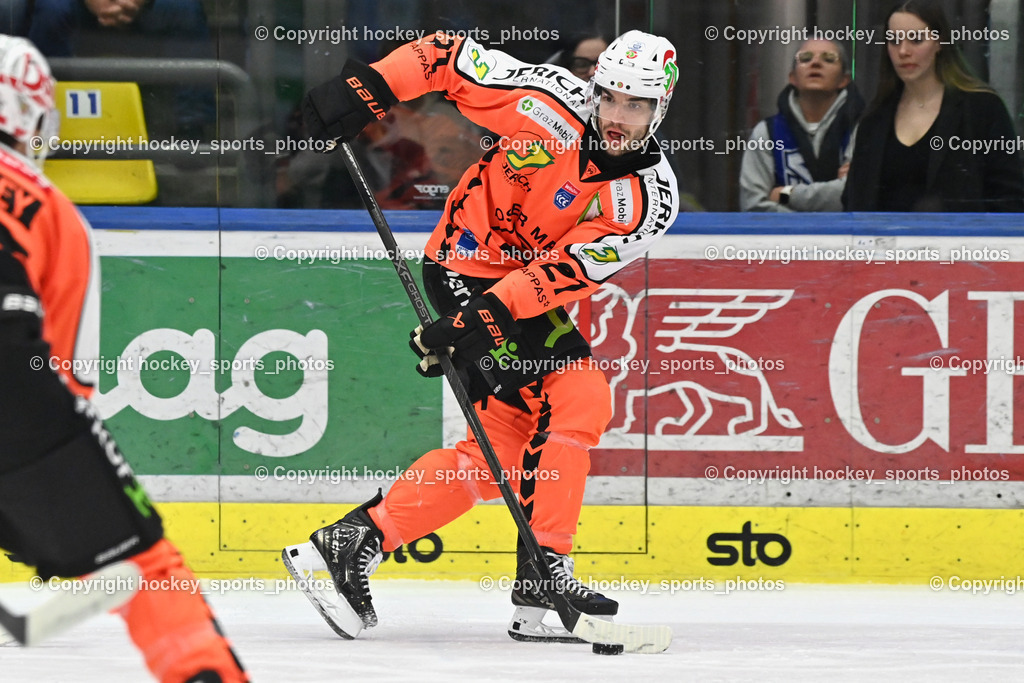 EC IDM WÄRMEPUMPEN VSV vs. MOSER MEDICAL GRAZ99ERS | #21 Lukas Haudum Graz 99ers, EC IDM WÄRMEPUMPEN VSV vs. MOSER MEDICAL GRAZ99ERS, EC IDM WÄRMEPUMPEN VSV vs. MOSER MEDICAL GRAZ99ERS am 17.03.2026 in Villach (Stadthalle Villach), Austria, (Photo by Bernd Stefan)