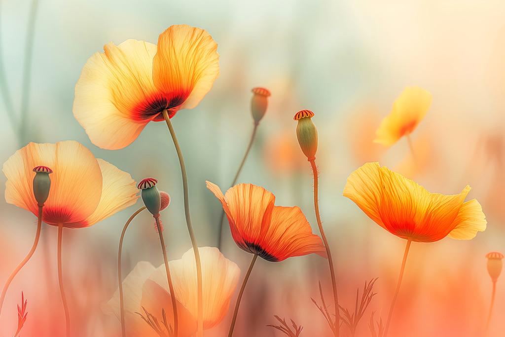 2408013 - Gelber Mohn II | Gelber Mohn im Stil einer Fotografie. Bestellen Sie dieses Motiv als hochwertigen Kunstdruck in verschiedenen Ausführungen und Größen.