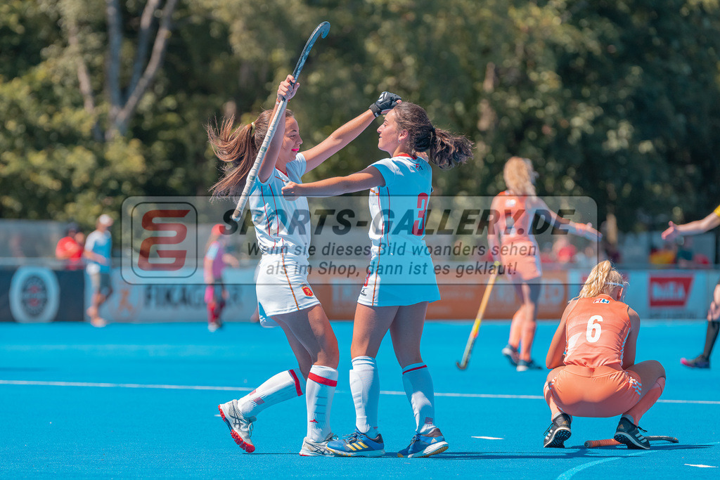 HK_20230711_101166 | Euro Hockey WU18 Spain vs Netherlands Championship Girls & Boys am 11.7.2023 CHTC , Krefeld ,