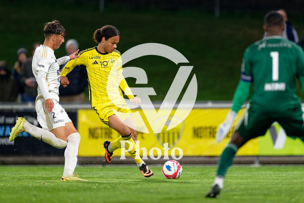 dieci Challenge League - FC Stade Nyonnais v Etoile Carouge FC |  during the dieci Challenge League match between FC Stade Nyonnais and Etoile Carouge FC at Centre sportif de Colovray in Nyon, Switzerland