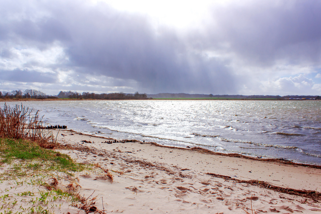 Strand in Wackerballig | Strand in Wackerballig im Frühling - Realisiert mit Pictrs.com