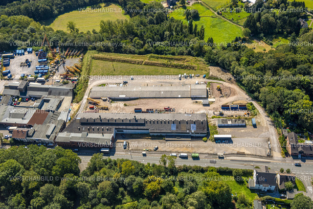 Gevelsberg240815272 | Luftbild, Gewerbegebiet mit Werk und Fabrikgebäude unter Denkmalschutz  an der Haßlinghauser Straße, Sauerbruch, Gevelsberg, Ruhrgebiet, Nordrhein-Westfalen, Deutschland