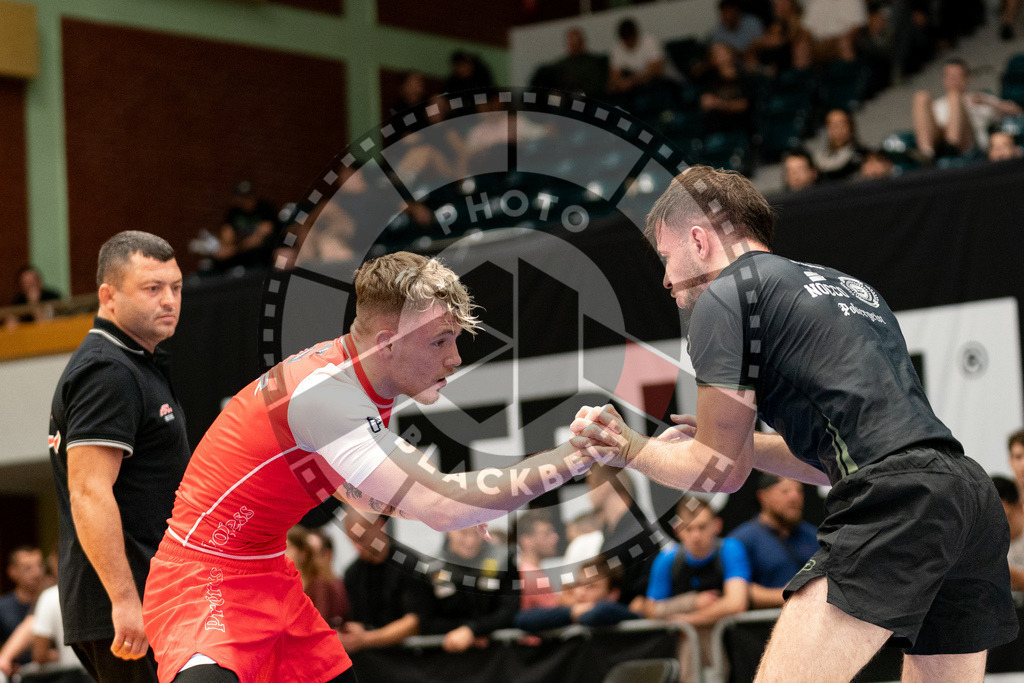 20230916PBB4279 | Fighters compete during the grappling tournement ADCC Trials (European, Middle East and African Championship) in Warsaw, Poland, on September 16, 2023.