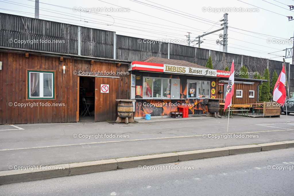 Kaiser Franz_ Wuerstelstand_ 15.03.2024-2 | 15.03.2024, Gaumberg, AUT, Kaiser Franz, Wuerstelstand, im Bild Franz Wohlmuth (Kaiser Franz), Wuerstelstand Unionstrasse