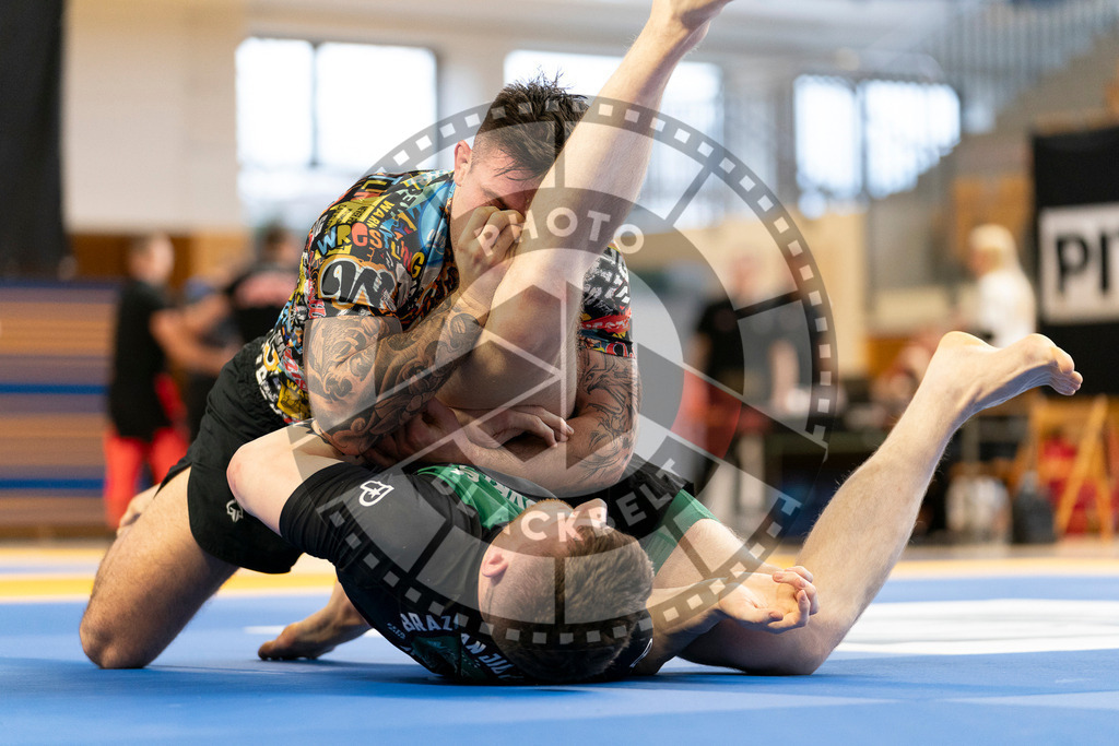 20240316PBB1707 | Athletes compete during the ADCC Eastern European Open grappling Competition in Poznan, Poland, on March 16, 2024.