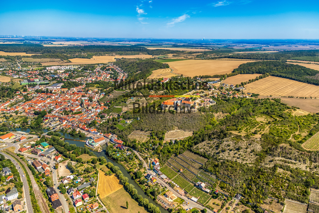 Unstrut bei Freyburg-8464 | Unstrut bei Freyburg und Schloß Neuenburg - Realisiert mit Pictrs.com