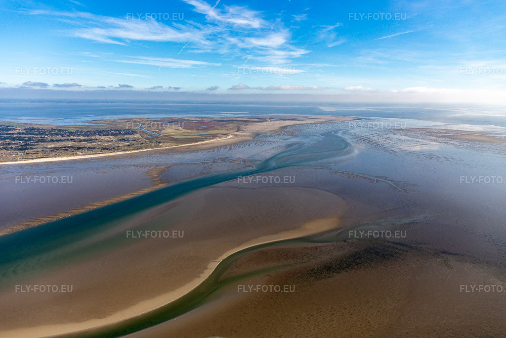 Vue aérienne: Vue de la ville à Fanø dans le département Syddanmark, Danemark. Photo: IMG_118668.jpg prise le 21/09/2019 par Werner Riehm/FLY-FOTO.euRésolution de l'original: 5472 x 3648 px