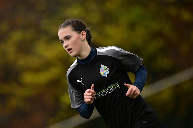 Fußball I Juniorinnen I Saison 2025-2026 I Niedersachsenpokal I Viertelfinale I JFV A-O-B-H-H - FC Rosengarten I 33556 | Der Sportfotograf. - Realisiert mit Pictrs.com