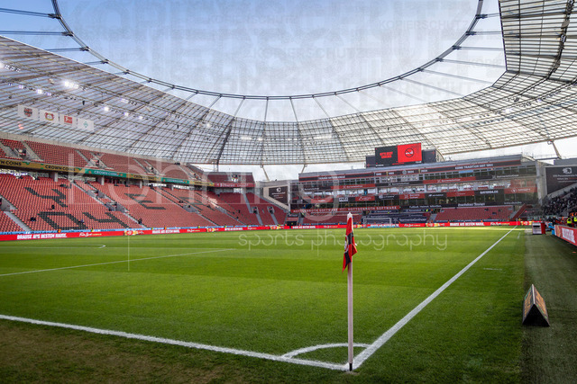 German Bundesliga, Bayer 04 Leverkusen vs. SV Werder Bremen, 24.01.2026 | LEVERKUSEN, GERMANY - JANUARY 24: Empty BayArena before the game of Bayer 04 Leverkusen against SV Werder Bremen during the German Bundesliga match on gameday 19 between Bayer 04 Leverkusen vs. SV Werder Bremen at BayArena on January 24, 2026 in Leverkusen, Germany. DFL REGULATIONS PROHIBIT ANY USE OF PHOTOGRAPHS AS IMAGE SEQUENCES AND/OR QUASI-VIDEO.