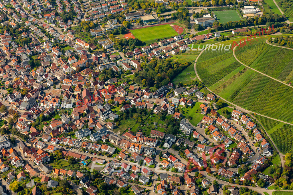 korb-tourismus-aufnahme-6512-jahr-2025 | Luftaufnahme von Korb Vs Google Maps- Die Luftaufnahme wurde 2025 vom UL-Flugzeug heraus erstellt ( keine Drohne ) - Hochauflösende Luftaufnahme - für professionelle Ausdrucke geeignet. Die Geschenkidee !Mit Lizenz und Bildrechte bestellbar