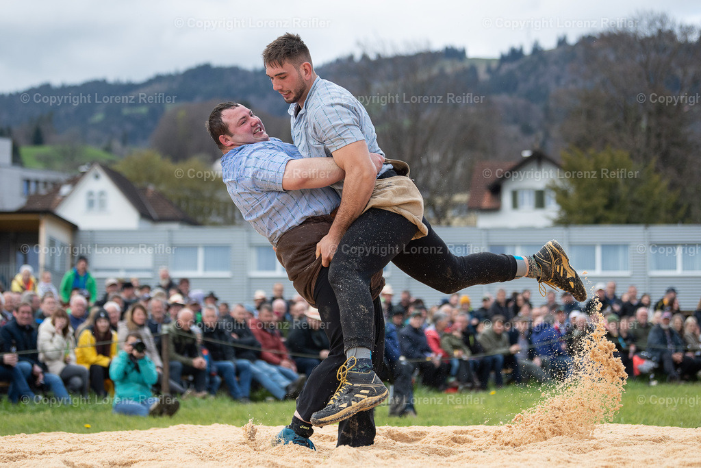 Schwingen -  Rheintal-Oberländer 2023 | Altstätten, 2.4.23, Schwingen - Rheintal-Oberländer.