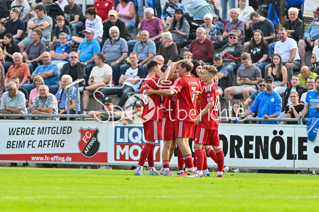 SpVgg Auerbach-Streitheim - TSV Burgheim | Jubel nach 1-2 durch Burgheim 7