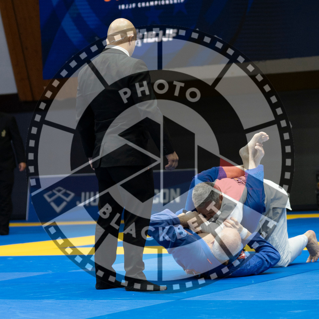 20240119PBB3476 | Fighters compete during the IBJJF European Championship in Paris, France, on January 19, 2024.