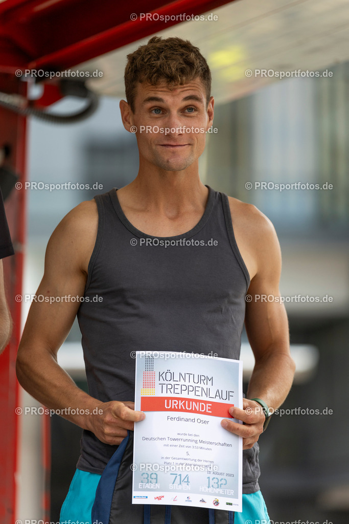 KoelnTurm Treppenlauf 2023, 13.08.2023, KoelnTurm Mediapark, Koeln | KoelnTurm Treppenlauf 2023 am 13.08.2023, KoelnTurm Mediapark, Koeln
