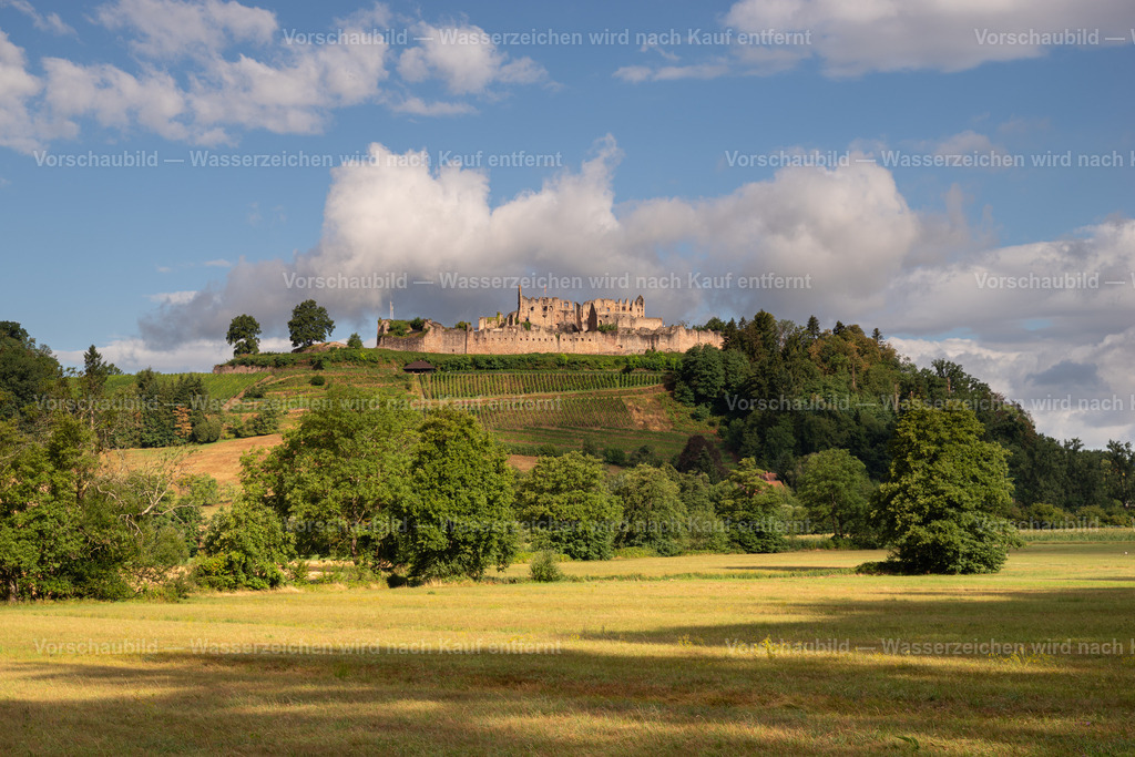 Hochburg in Südbaden | bei Emmendingen. Eine Burg aus dem Jahre 1127 und heute eine sehr große, gut erhaltene Burgruine. - Realisiert mit Pictrs.com