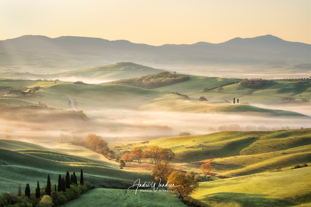 Frühlingsmorgen in der Toskana | Andre Wandrei - Nature Artworx - Realisiert mit Pictrs.com