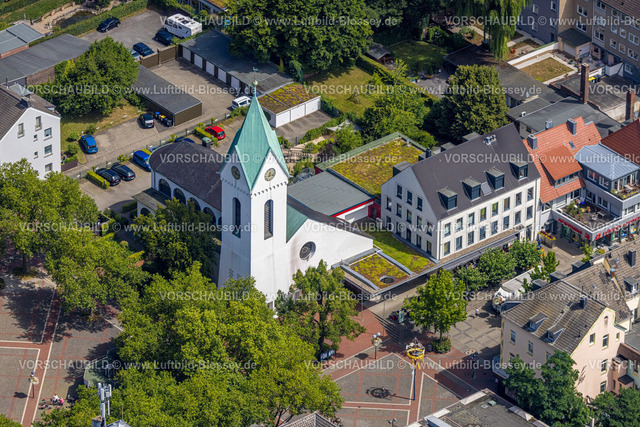 Dortmund220705534 | Luftbild, Evang. Kirche am Markt, Hombruch, Dortmund, Ruhrgebiet, Nordrhein-Westfalen, Deutschland