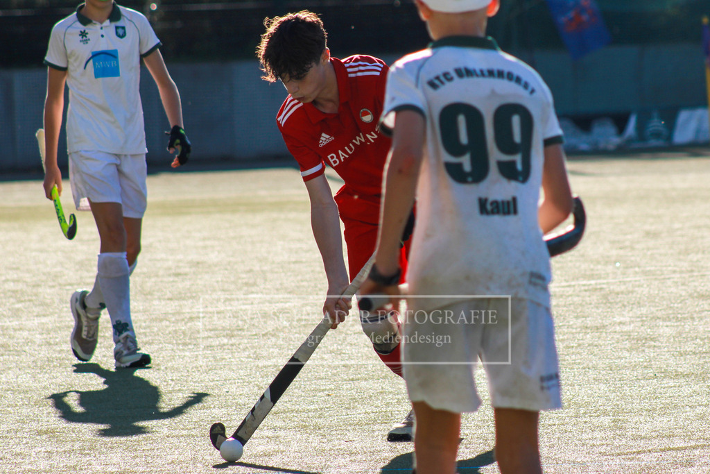 MU14 FINALE Westdeutsche Meisterschaft  Rot-Weiß Köln - HTC Uhlenhorst Mülheim 24.09.23 Düsseldorf-158 | lanaschraderfotografie - Realisiert mit Pictrs.com