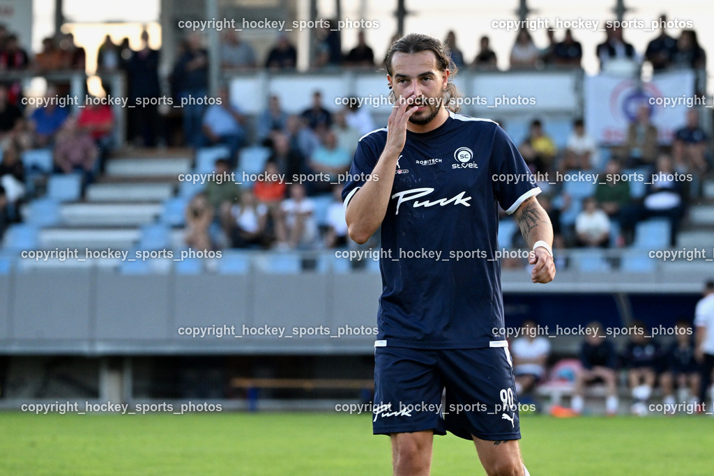 SC St. Veit vs. FC Nussdorf Debant | #90 Nemanja Lukic SC St. Veit, SC St. Veit vs. FC Nussdorf Debant, SC St. Veit vs. FC Nussdorf Debant am 22.08.2025 in St. Veit an der Glan (Jacques Lemans Arena), Austria, (Photo by Bernd Stefan)